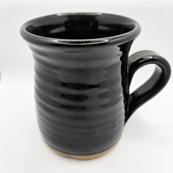 Art Pottery Ugly Funny Face Toothy Mug Cup Handmade Stoneware Anthropomorphic - Picture 4 of 8